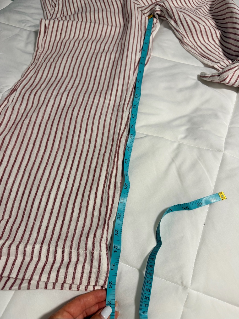 Sigrid Olsen pants .. size small 100% linen - Picture 6 of 6